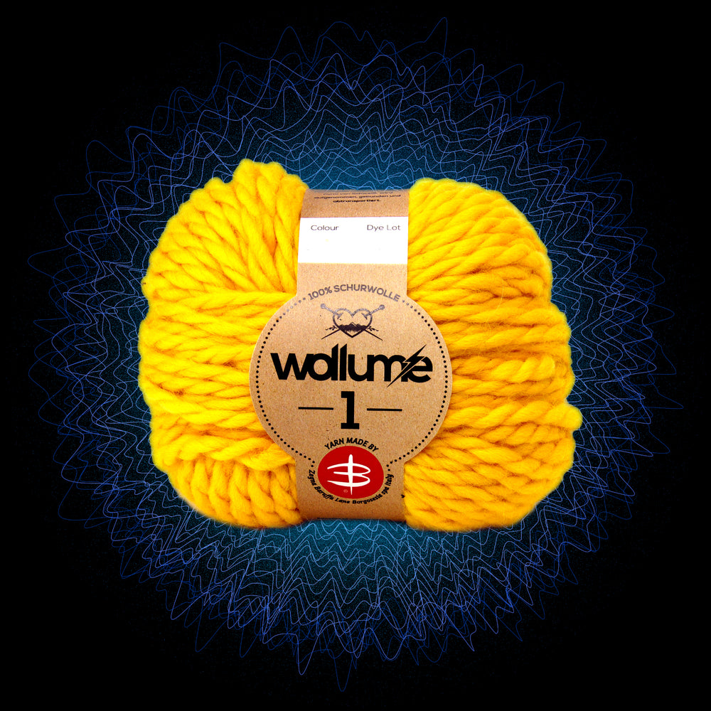 Wollume1 Pure Virgin Wool – Yellow