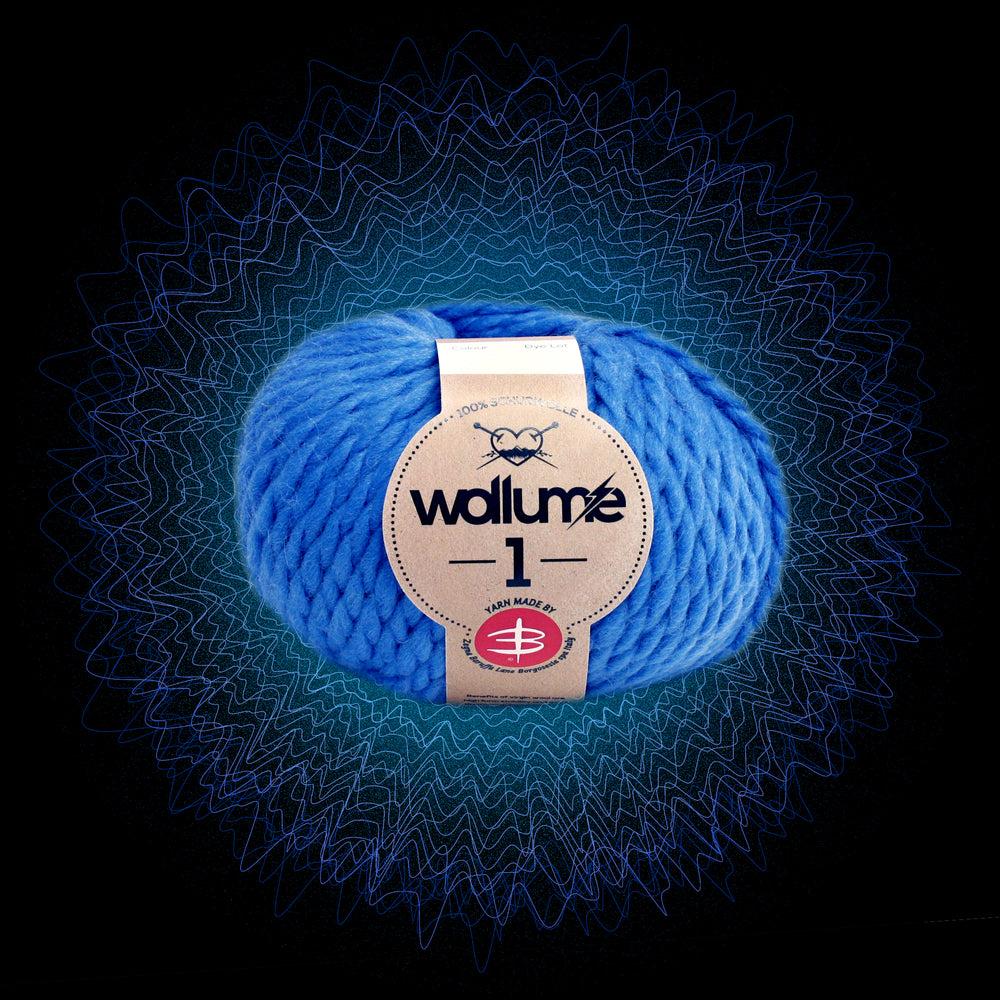 Wollume1 Pure Virgin Wool – Sky-Blue