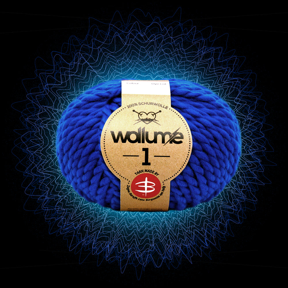 Wollume1 Pure Virgin Wool – Royal-Blue