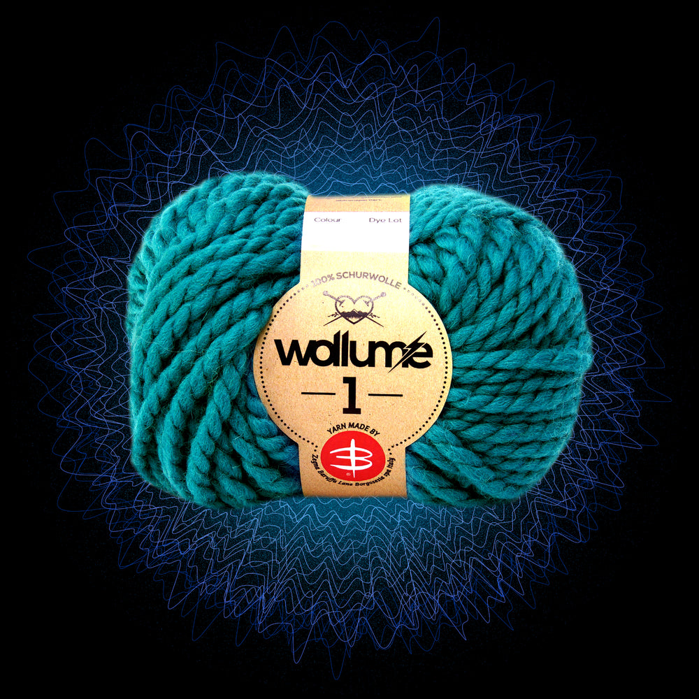 Wollume1 Pure Virgin Wool – Turquoise