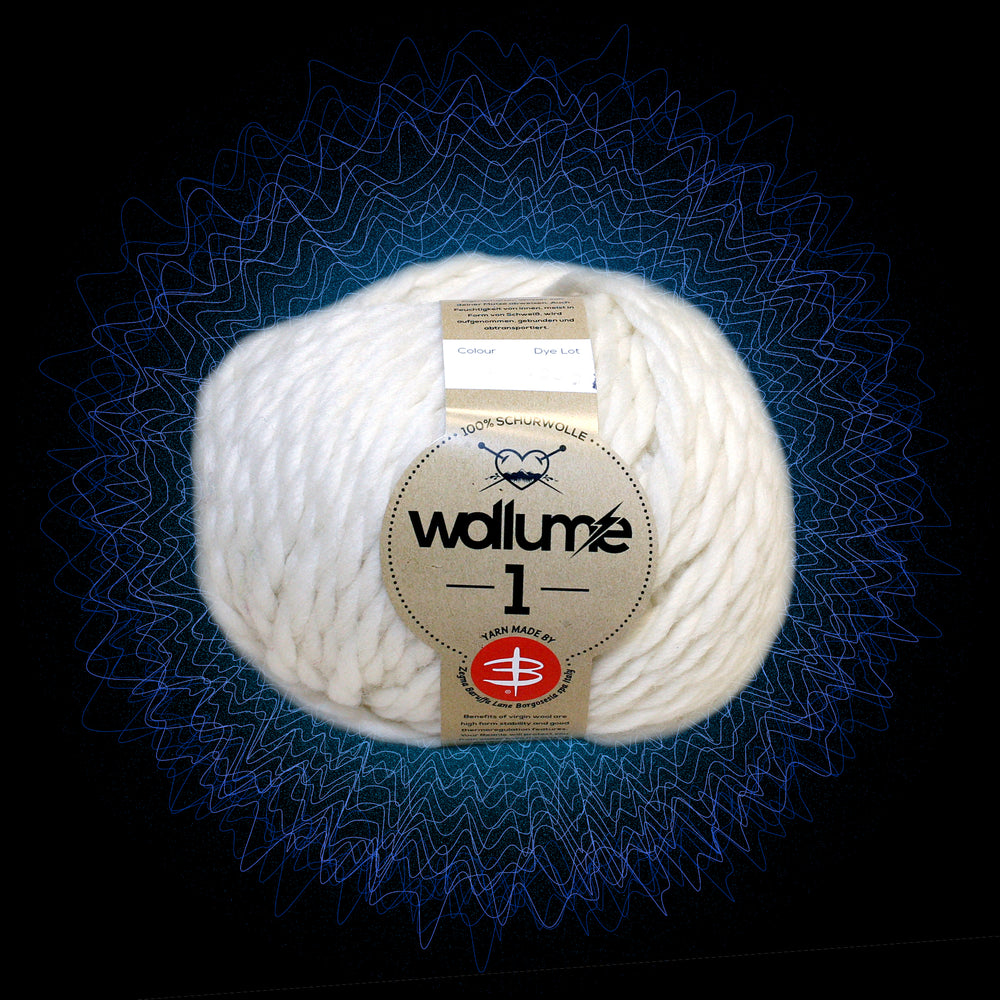 Wollume1 Pure Virgin Wool – White